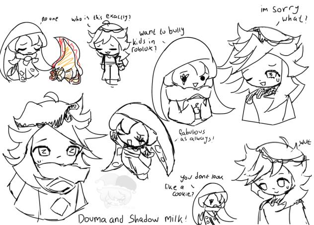 Douma and shadow milk meets⁉️