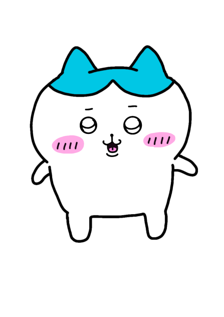 ちいかわ ハチワレ試し描き2