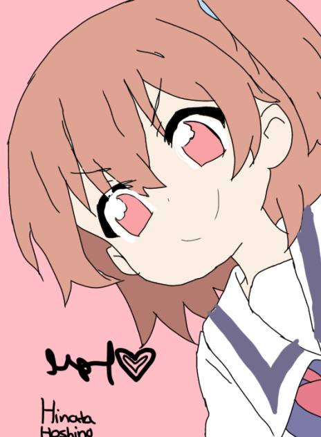 Hinata Hoshino drawing