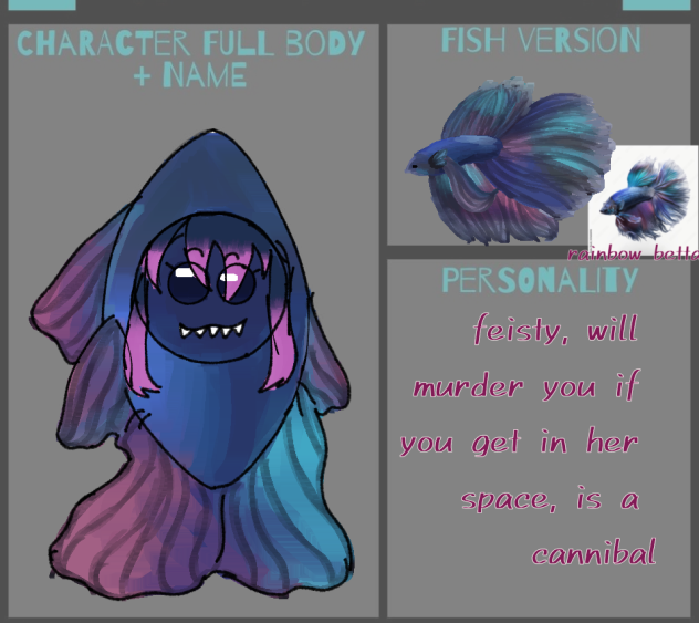 hope it's OK that I changed the fins!!