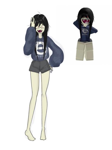 Random roblox character Emo - ibisPaint