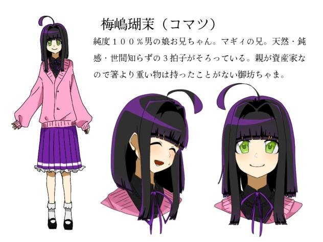 キャラ紹介欄風その２