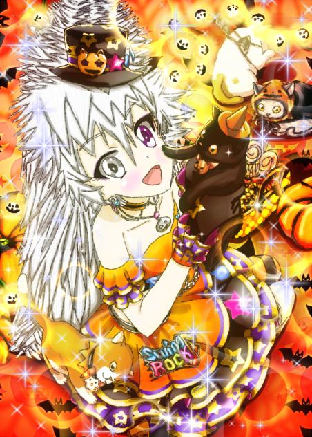 Halloween Kitty Ririn senpai Aura