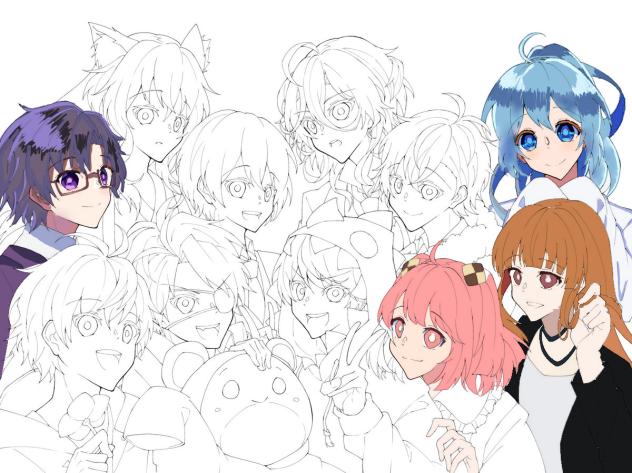 （途中）カラピチ塗ってみた