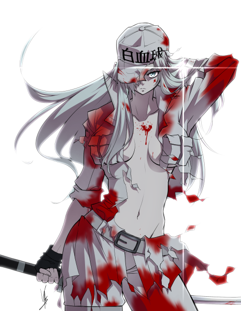 白血球のお姉さん