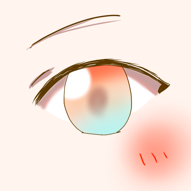 目のメイキング