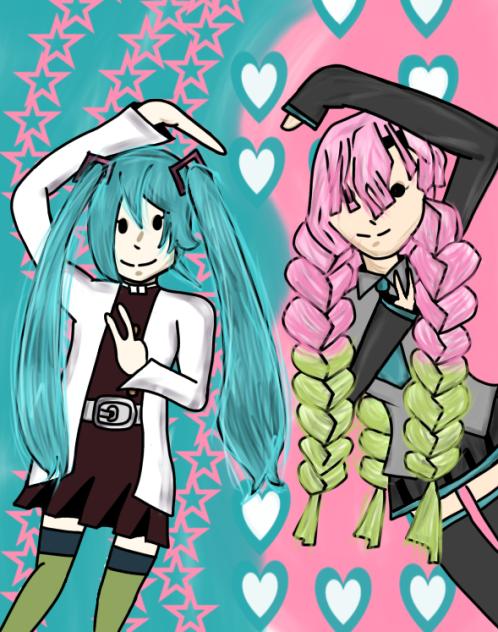 Miku and Mitsuri