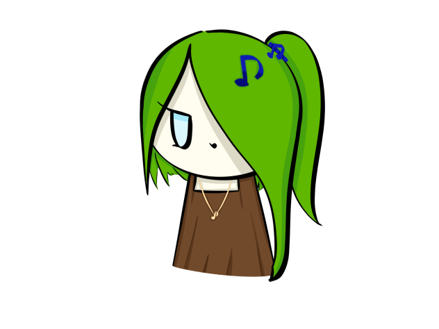 Stick Figure Green Fem(First Try)