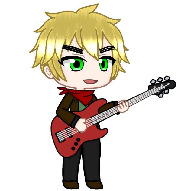 England playing 5-stringed bass