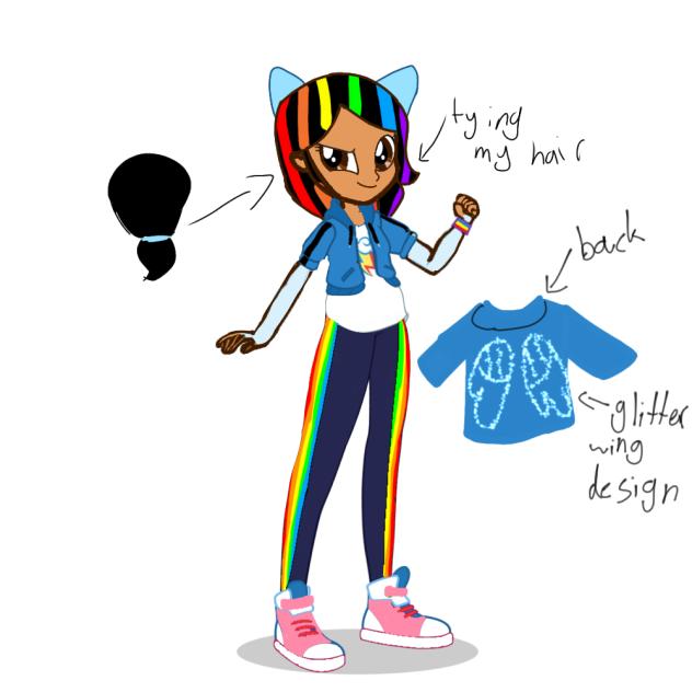 what I would look like if I cosplayed rd