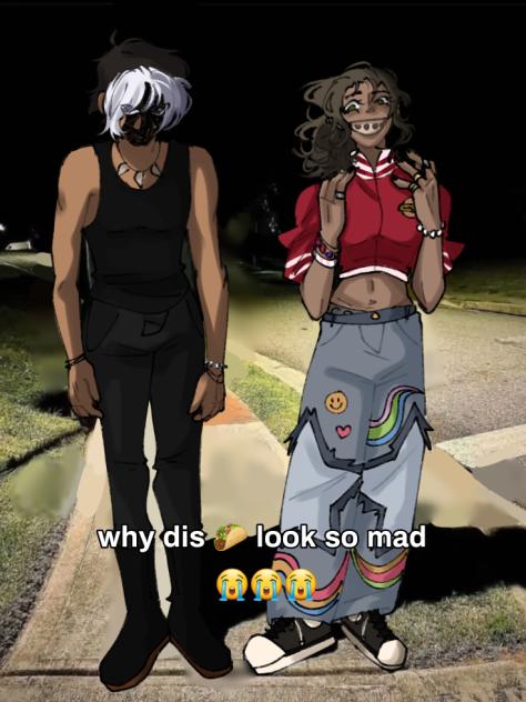 why dis 🌮 look so mad 😭😭😭