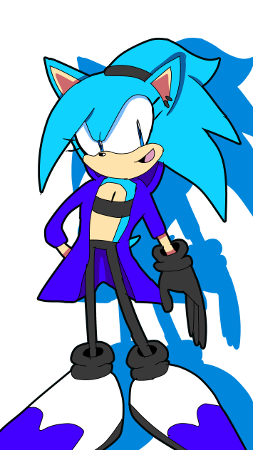 Aqua the hedgehog