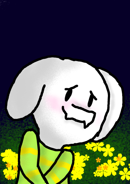 undertale asriel - ibisPaint