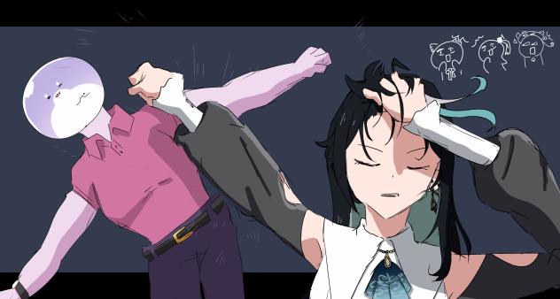 殴る相手を間違えた雨夜さん
