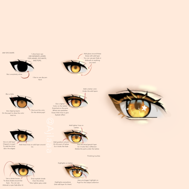 How to draw Crystal Eyes