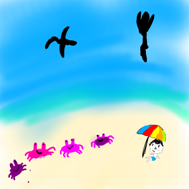 the beach - ibisPaint