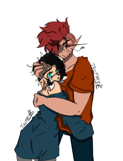 How dare you make her cry..!