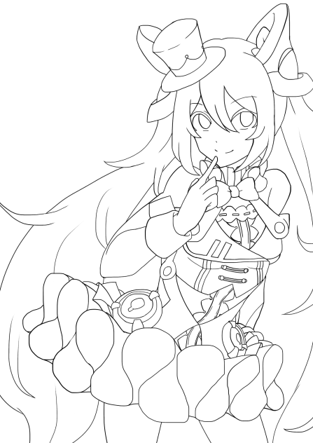 マジカルミライ2019 線画