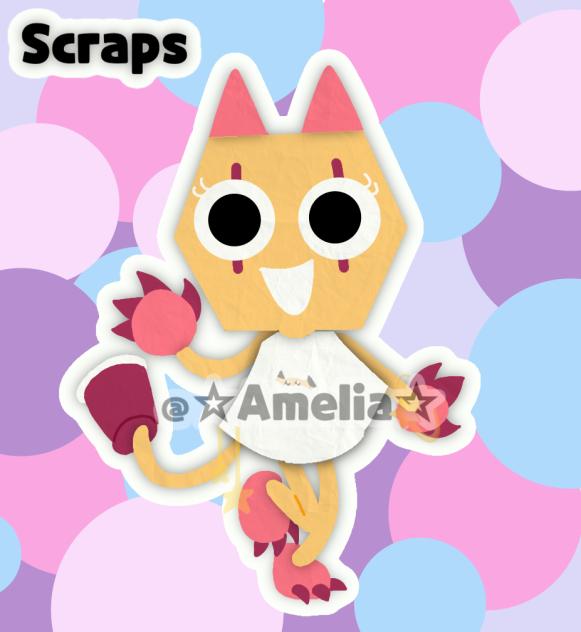 Scraps Paper Artstyle (1st time) - ibisPaint