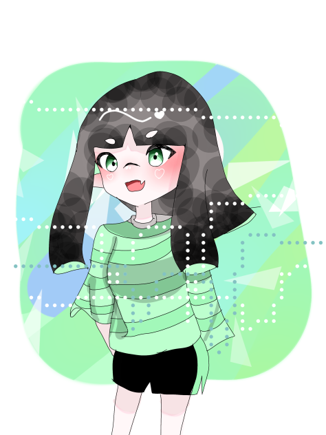 黒ゲソイカちゃん！