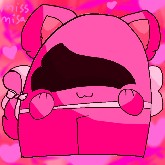 Drawing miss misa as among us