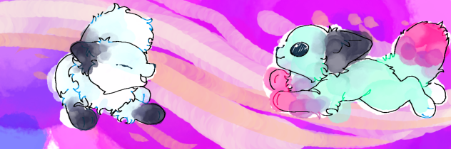 2 foxes - ibisPaint