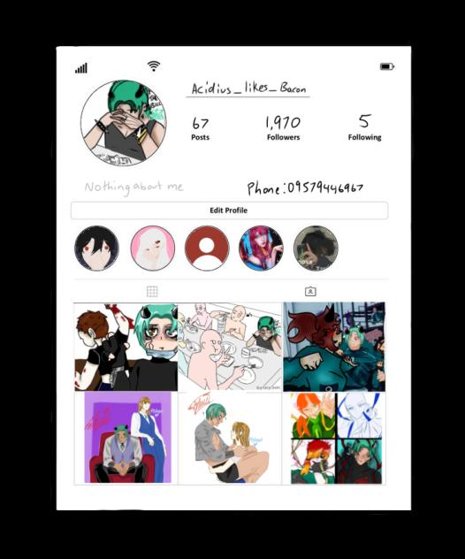 Ace’s Instagram Profile (Acidius)