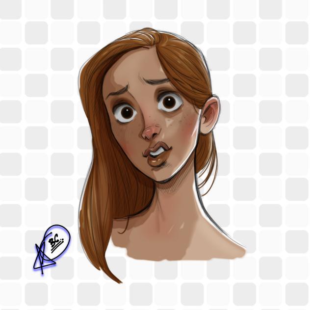 Dibujo Fanart Chica 01