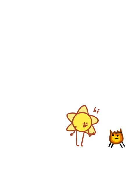sunny meets firey junior
