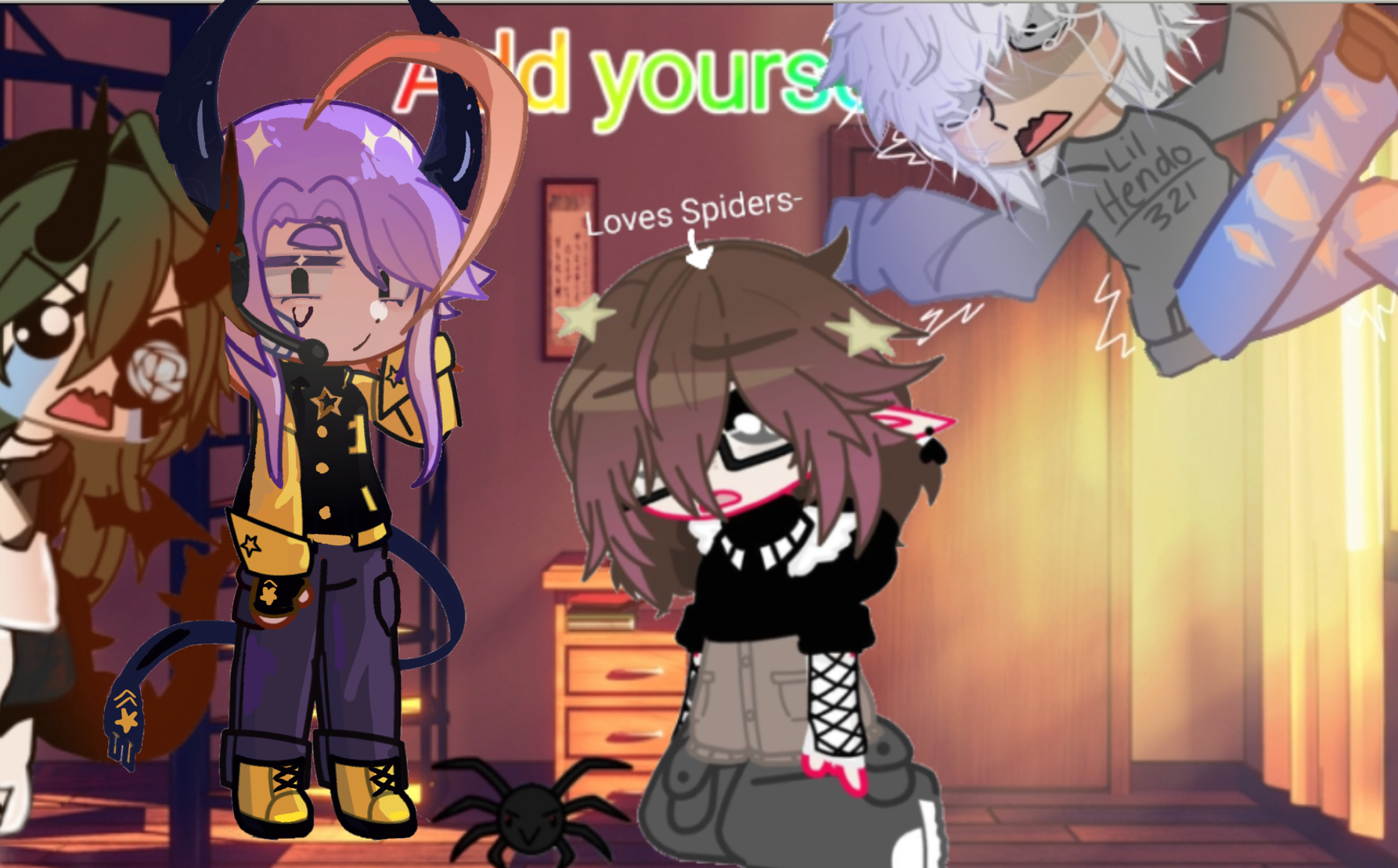 spider collab - ibisPaint
