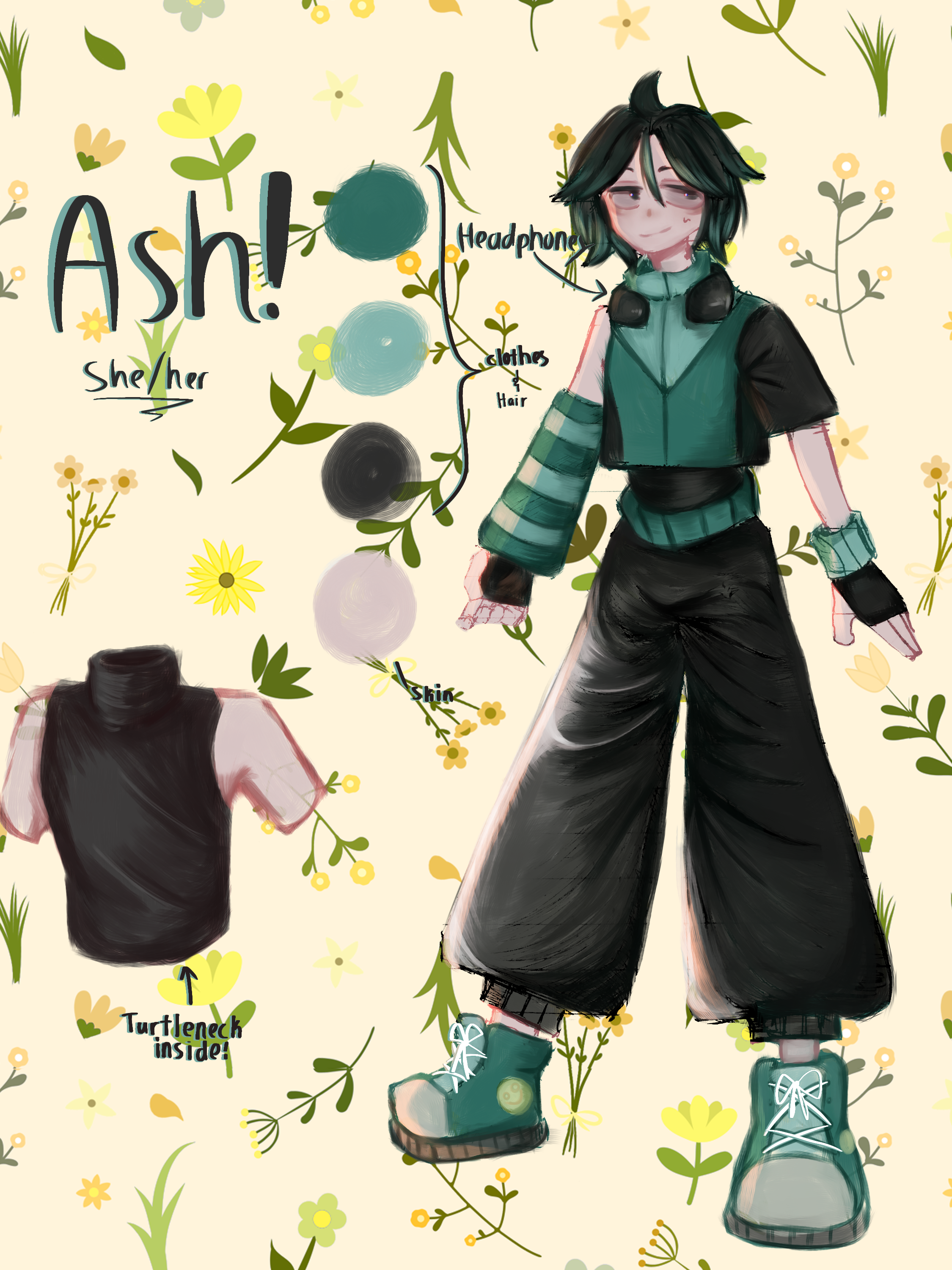 Ash's ref sheet - ibisPaint
