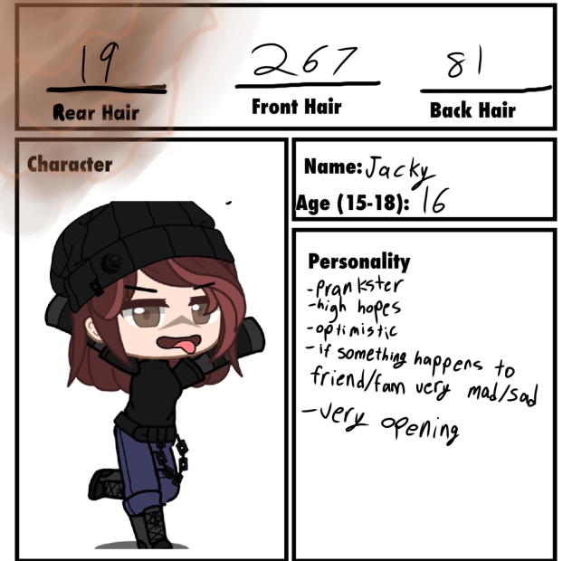 Character sheet lol - ibisPaint