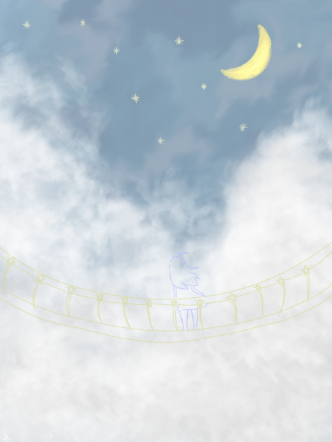 冬の終わりの空