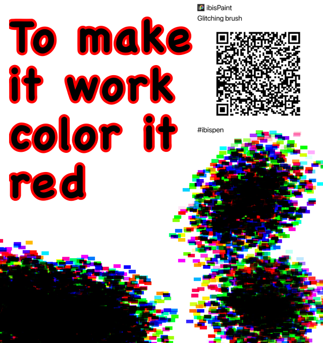 Glitch brush (repost) - ibisPaint