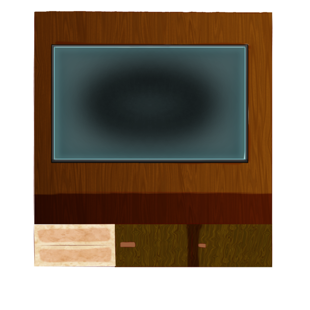 TV stand - ibisPaint