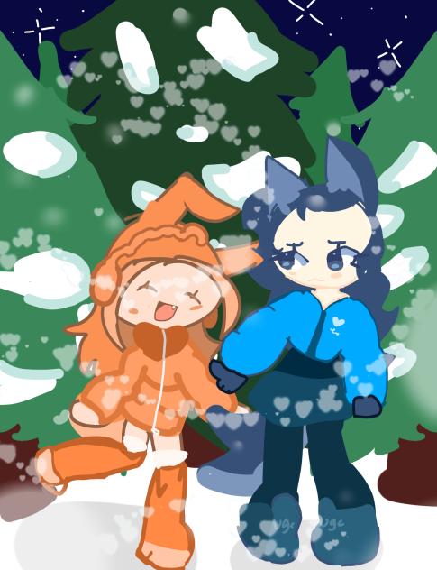 christmas tree farm - ibisPaint