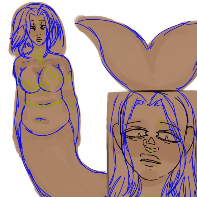 mermaid wip