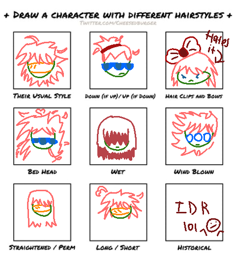 hair style challenge - ibisPaint