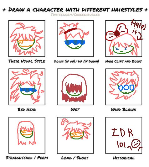 hair style challenge - ibisPaint