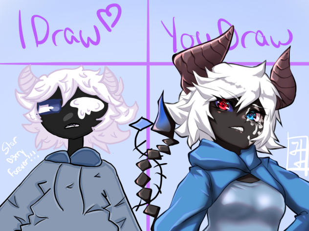 I draw you draw with Star B3rry Forever
