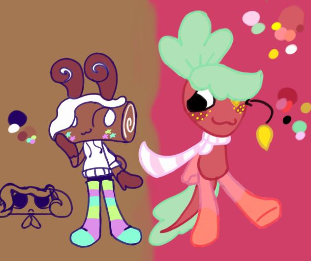 sprout and cosmo my own design