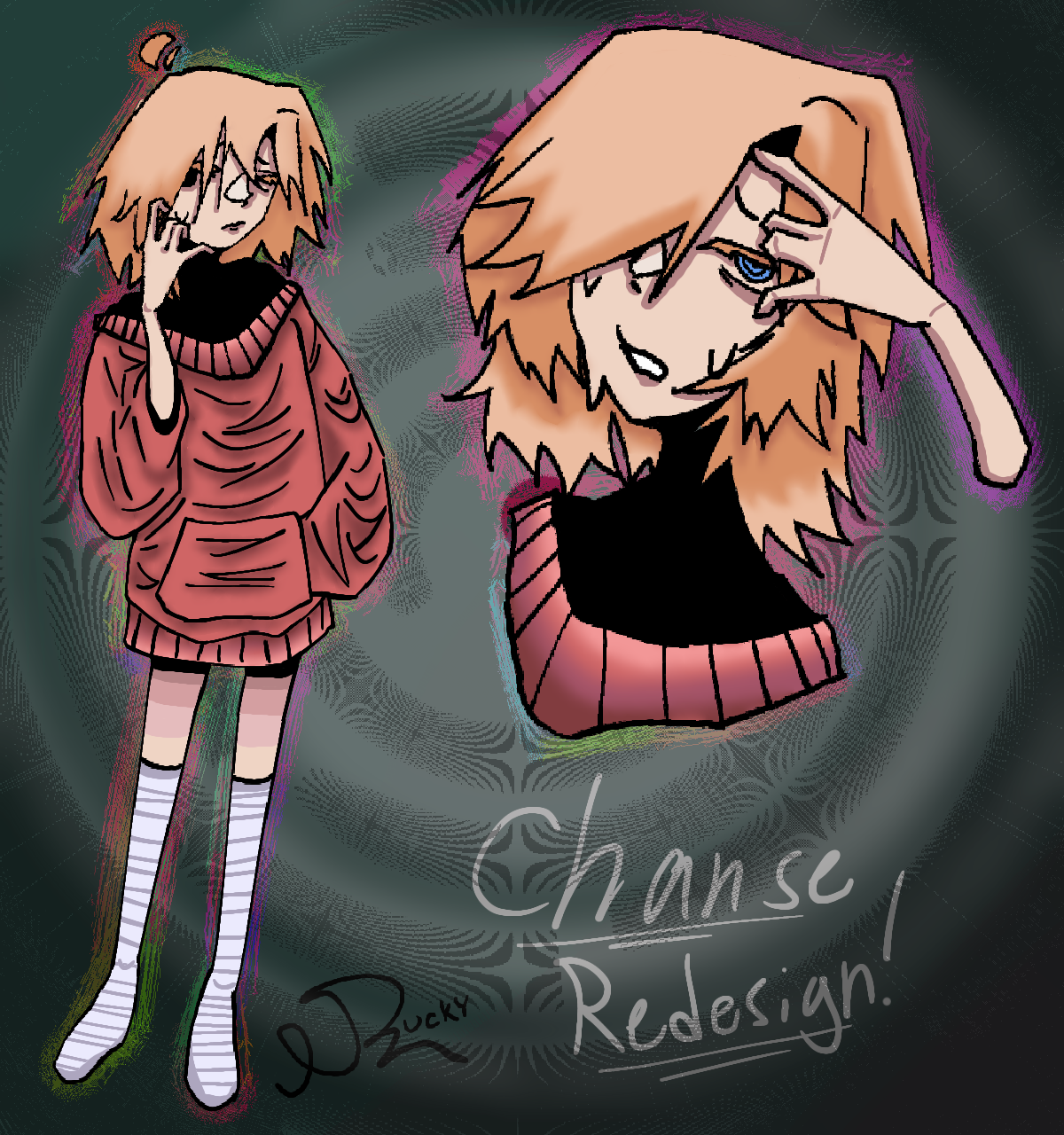 A REDESIGN ⁉️⁉️😖 - ibisPaint