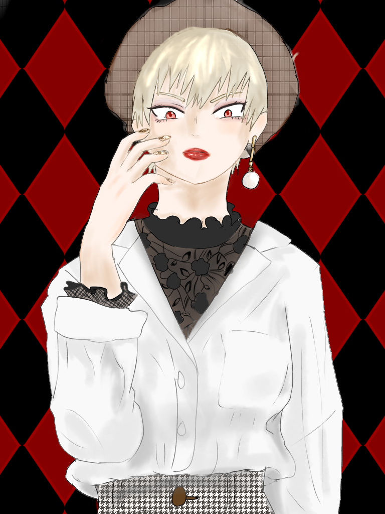 爆豪勝己 女体化 - ibisPaint