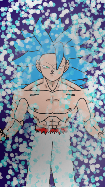 super sayajin blue 3, ssj blue 3