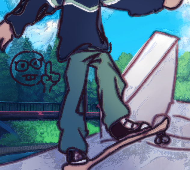 skteboard drawing!1!!1!