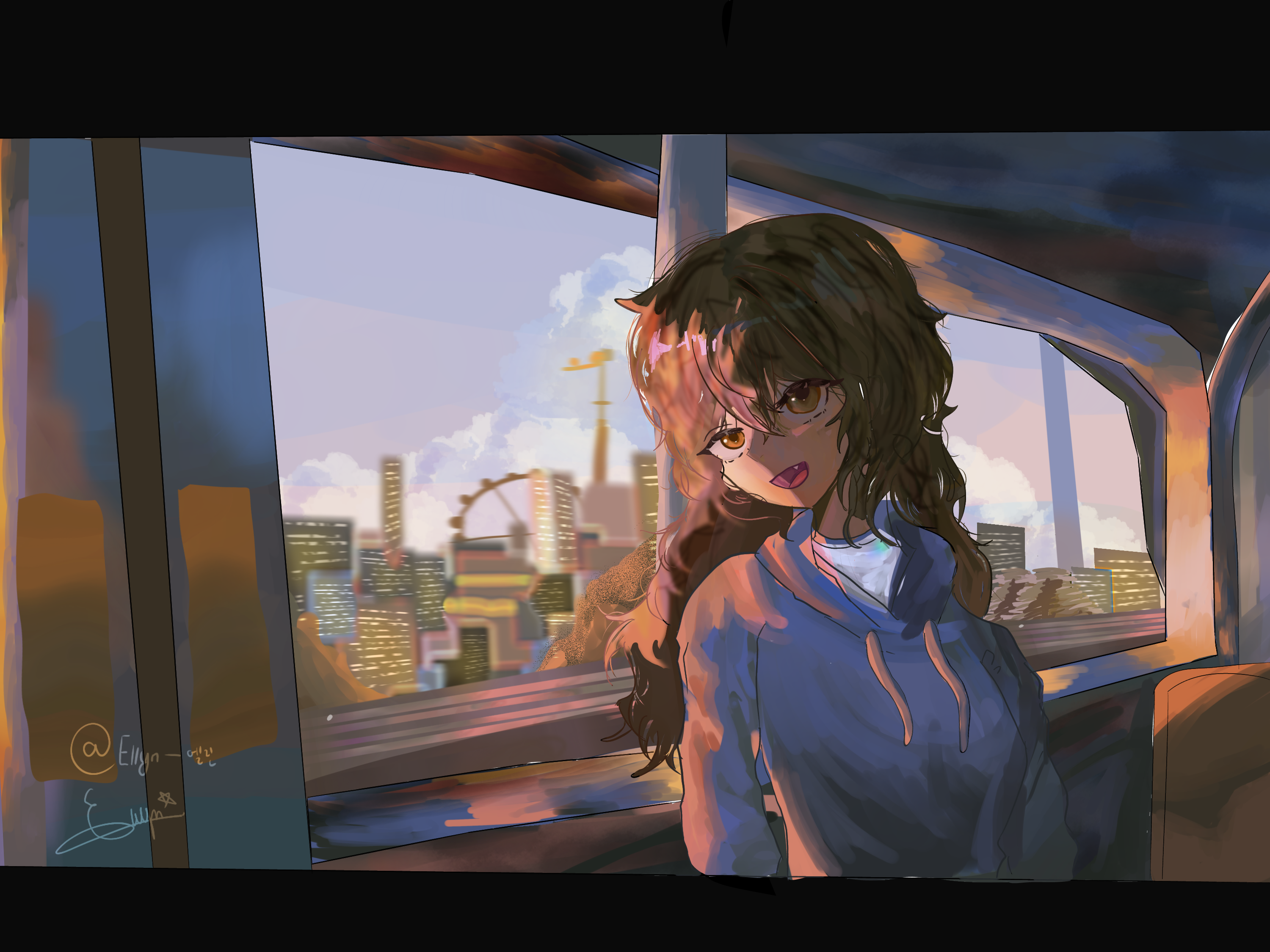Train 🌇 - ibisPaint