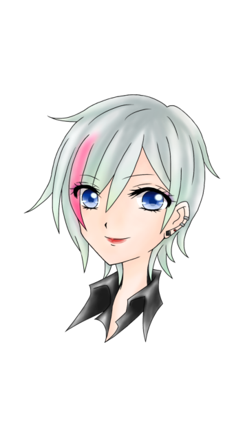 線画 塗ってみた2