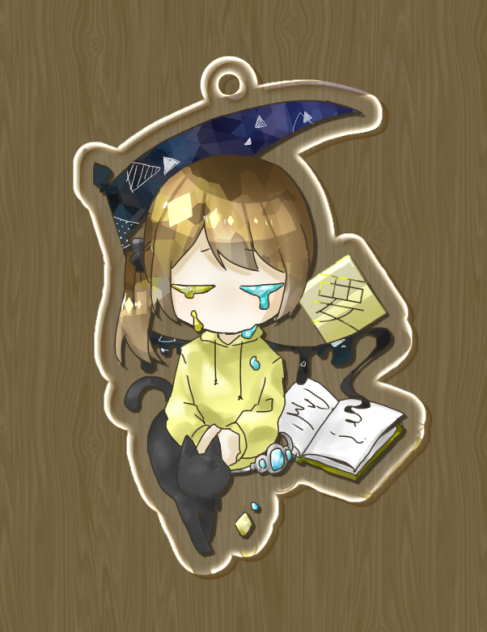 キーホルダー風