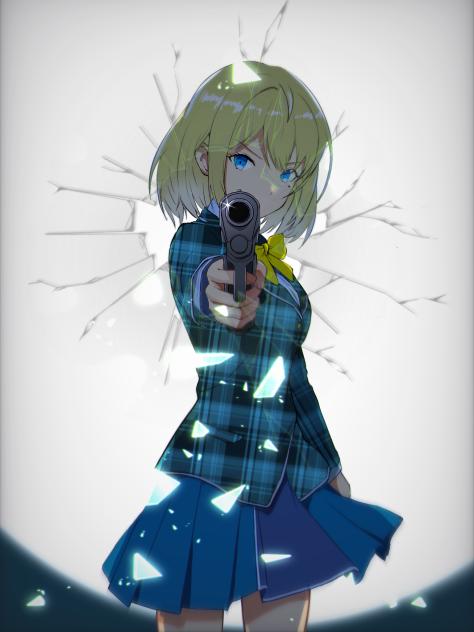 Fast-draw Ms. SAIKA