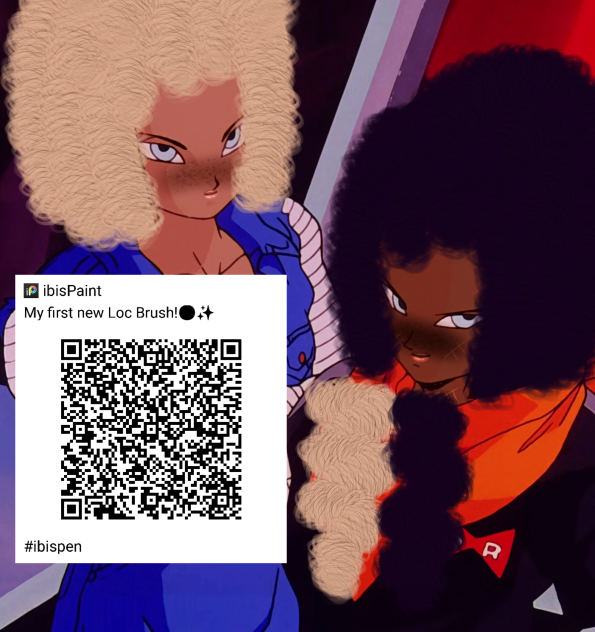 My first new Loc Brush!😍 ibisPaint